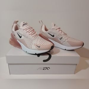 Nike Air Max 270 shoes Soft pink/ black